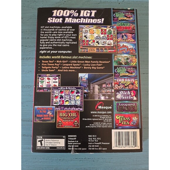 Texas Tea Slots PC Mac Game With CD Rom IGT Slots Teen Pre-owned Top 5 Favorite - Picture 2 of 4